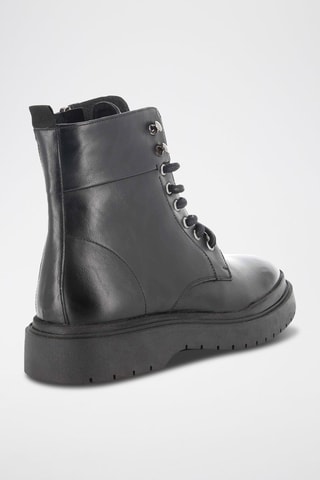 Boots en cuir Rizzolo - Noir