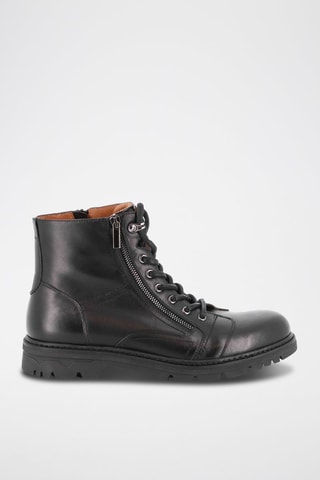 Boots en cuir Rabaz - Noir