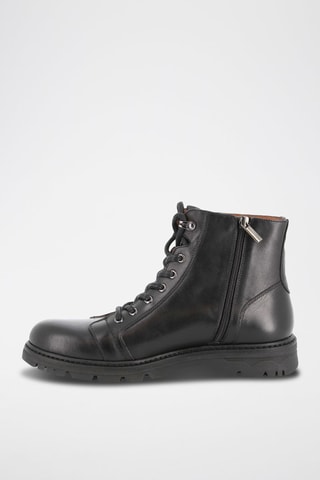 Boots en cuir Rabaz - Noir