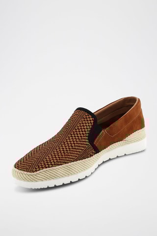 Slip-ons Naba - Bruin