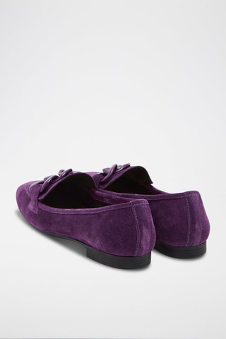 Splitleren Mocassins Paars