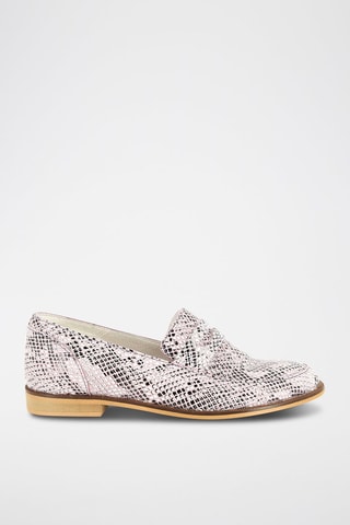 Leren Mocassins Cadette Roze