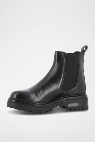 Leren Chelsea Boots Abigaelle - Zwart