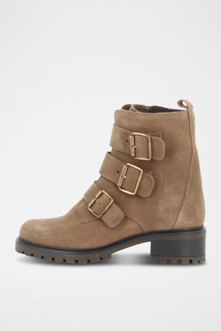 Nubuck Enkellaarzen Argo - Taupe