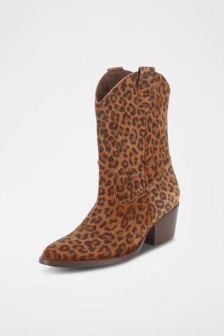 Nubuck Enkellaarzen Lotta - Camel