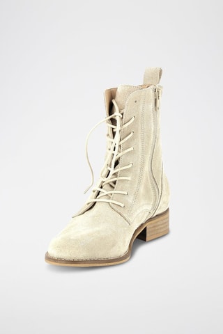 Nubuck Enkellaarzen Canaille - Beige