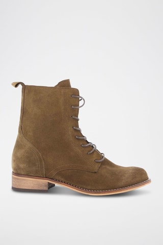 Nubuck Enkellaarzen Canaille - Kaki