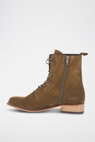 Nubuck Enkellaarzen Canaille - Kaki