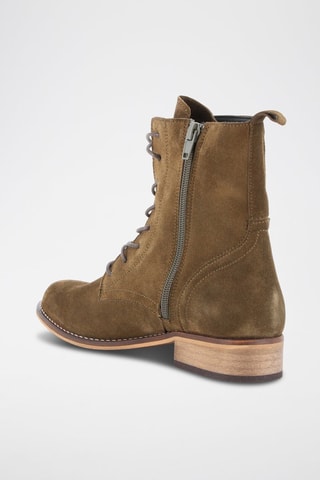 Nubuck Enkellaarzen Canaille - Kaki