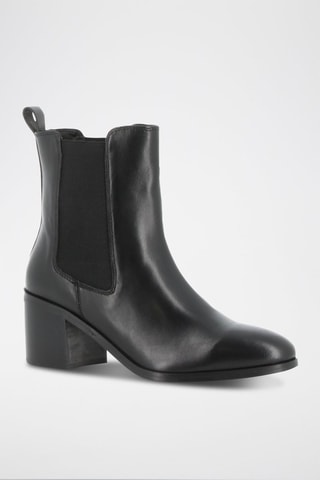 Leren Chelsea Boots Elysa - Zwart