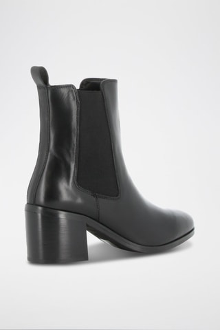 Leren Chelsea Boots Elysa - Zwart