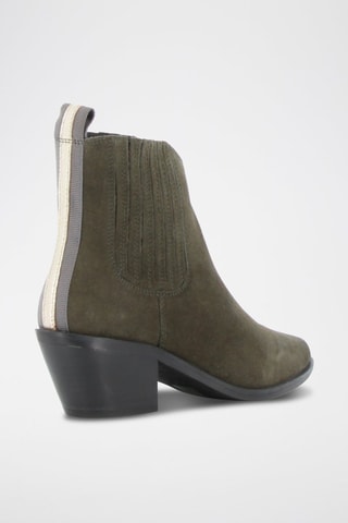 Nubuck Enkellaarzen Oxane - Kaki