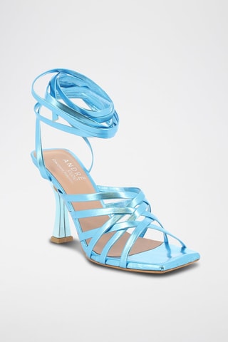 Leren  Sandalen Emily - Blauw