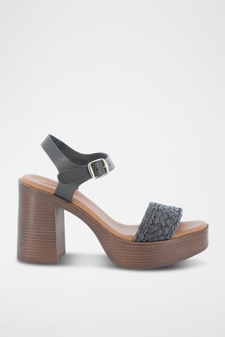 Sandalen met Hak Rayssa - Zwart