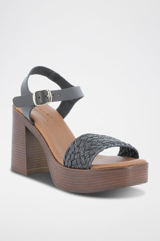 Sandalen met Hak Rayssa - Zwart