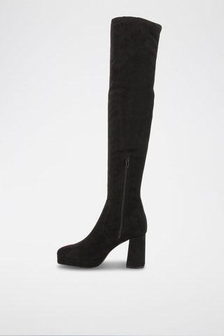 Nubuck Lieslaarzen Sanana - Zwart