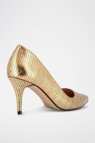 Leren Pumps Elena - Goudkleurig
