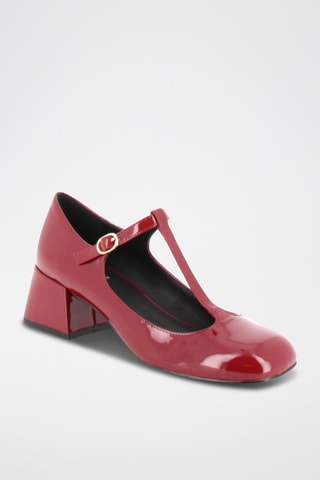 Gelakte Saloméschoenen Camylle - Rood