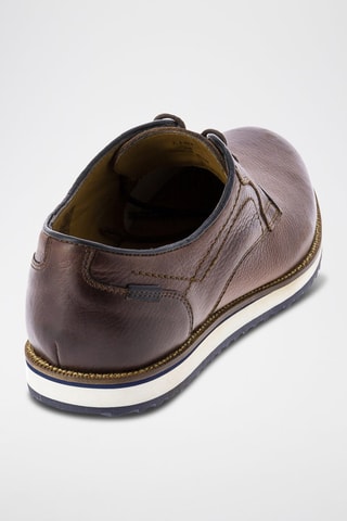 Derbies em couro Cocker - Castanho