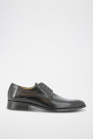 Derbies em couro Newport - Preto