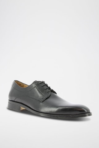 Derbies em couro Newport - Preto