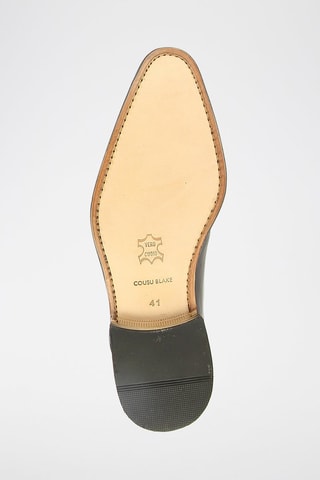 Derbies em couro Newport - Preto