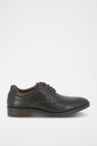 Derbies em couro Paciano - Preto
