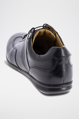Baskets en cuir Trevise - Noir