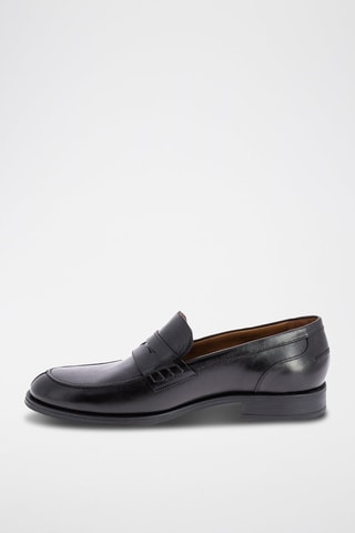 Mocassins em couro Moucky - Preto
