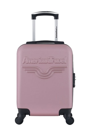 Valise cabine low cost Chelsea (XS)  - 46 cm  - Doré et rose
