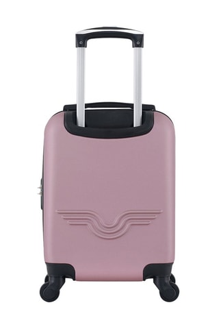 Valise cabine low cost Chelsea (XS)  - 46 cm  - Doré et rose