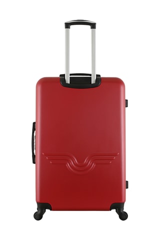 Set de 3 valises Brooklyn (S/M/L) - 55/65/75 cm - Rouge