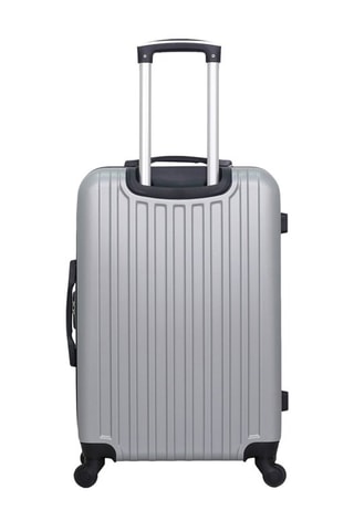 Mala média Springfield (M) - 60 cm  - Preto e prateado