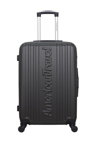 Mala média Springfield (M) - 60 cm  - Preto, prateado e cinzento