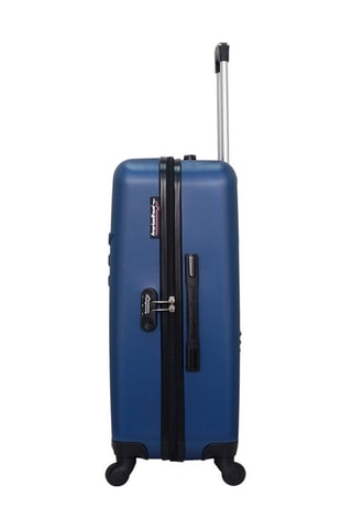 Valise semaine Queens (M) - 65 cm  - Noir, bleu et argenté