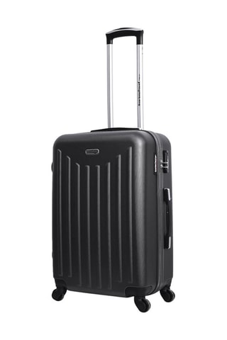 Valise semaine Brooklyn (M) - 65 cm  - Noir et argenté
