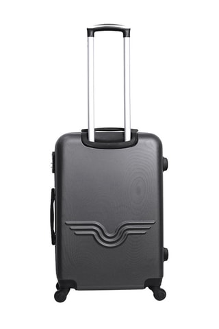 Valise semaine Brooklyn (M) - 65 cm  - Noir et argenté