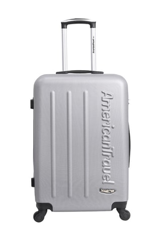 Valise semaine Bronx (M) - 65 cm  - Noir et argenté