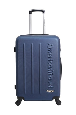 Valise semaine Bronx (M) - 65 cm  - Noir, bleu et argenté
