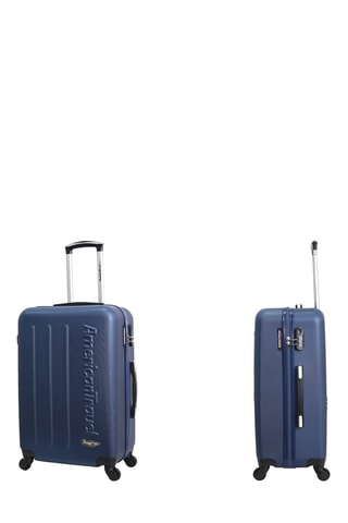 Valise semaine Bronx (M) - 65 cm  - Noir, bleu et argenté