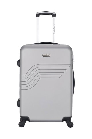 Valise semaine Queens (M) - 65 cm  - Noir et argenté