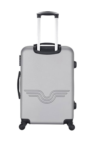 Valise semaine Queens (M) - 65 cm  - Noir et argenté