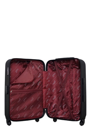Valise semaine Springfield (M) - 60 cm  - Noir et argenté