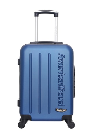 Valise XXS et valise cabine Bronx (XXS/S) - 55/46 cm  - Bleu, gris et noir
