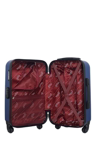 Valise XXS et valise cabine Bronx (XXS/S) - 55/46 cm  - Bleu, gris et noir