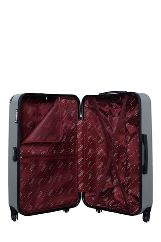  Set de 3 valises Budapest (XXS/M/L) - 46/65/75 cm  - Noir et gris
