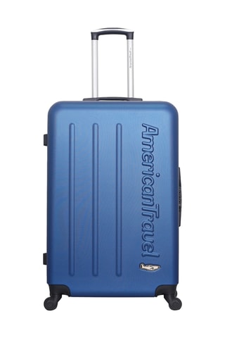 Valise grand volume et valise cabine low-cost Bronx  - 75/46 cm - Bleu