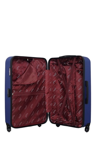 Valise cabine et grand volume Brooklyn (S/L) - 55/75 cm  - Noir et bleu