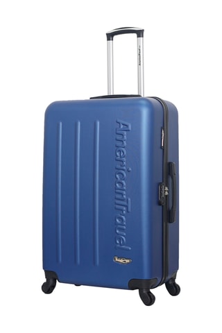 Set de 3 valises Bronx  - 46/65/75 cm - Bleu