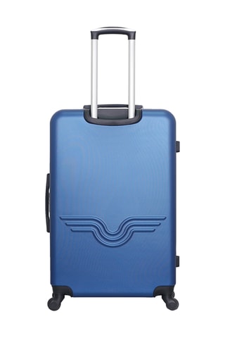 Set de 3 valises Bronx  - 46/65/75 cm - Bleu